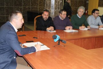 Viceprimarul Lucian Harșovschi la comandamentul de investiții de marți dimineață