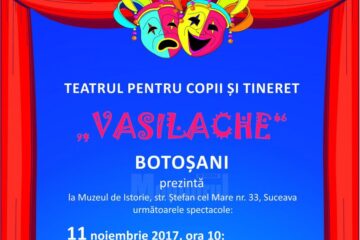 Teatru pentru copii și tineret, la Muzeul Bucovinei