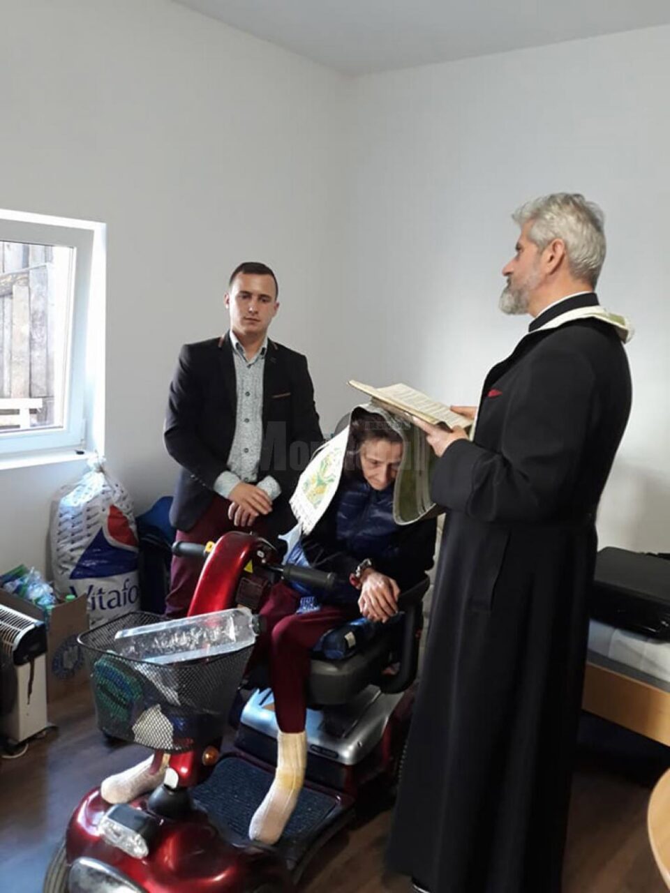 Noua locuință a Lilianei Cercel a fost sfințită în ziua în care s-a mutat în ea