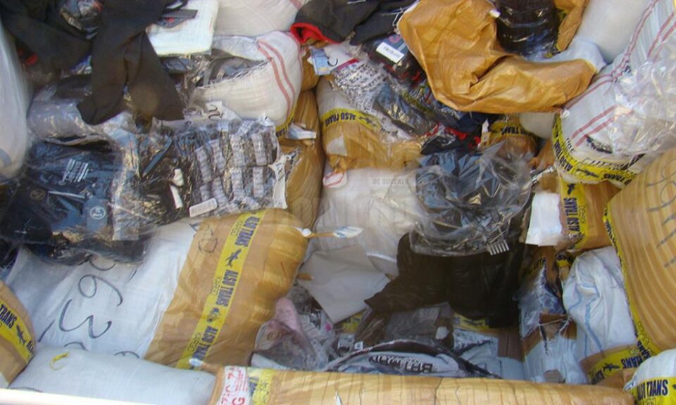 Tirul cu marfă contrafăcută