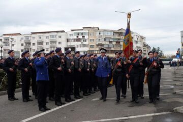 Depunere de jurământ și cerere în căsătorie la Școala Militară de Subofițeri de Jandarmi din Fălticeni