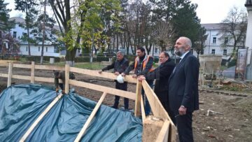 Inspectarea șantierului Centrului de Radioterapie și diagnostic