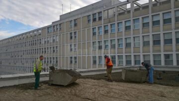 Ritm alert pe șantierele Spitalului de Urgență Suceava