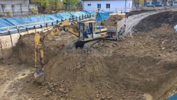 Ritm alert pe șantierele Spitalului de Urgență Suceava