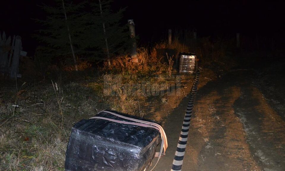 Focuri de armă și țigări de contrabandă la Lupcina