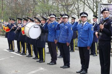 Depunere de jurământ și cerere în căsătorie la Școala Militară de Subofițeri de Jandarmi din Fălticeni