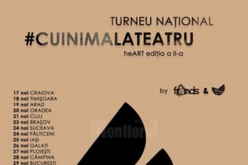 Turneul Național „Cu inima la teatru”- heART, ediția a II-a, ajunge la Suceava și Fălticeni