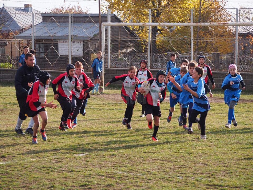 La Salcea a avut loc în premieră un turneu regional de minirugby