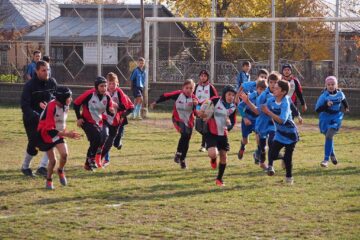 La Salcea a avut loc în premieră un turneu regional de minirugby