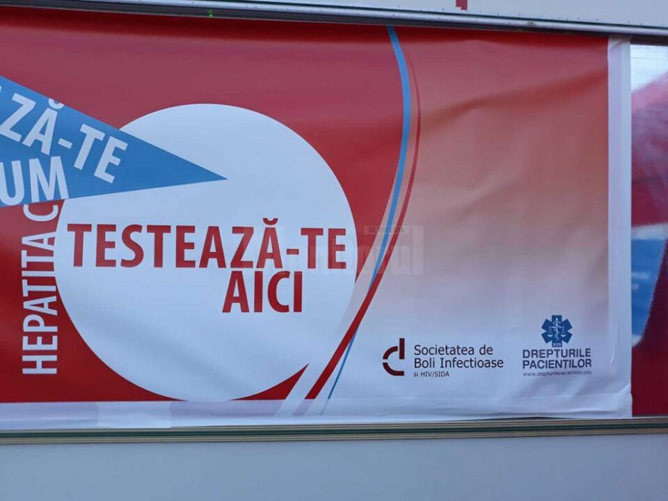 Teste rapide din salivă pentru depistarea hepatitei C, astăzi, în parcul de lângă Policlinica Areni Teste rapide din salivă pentru depistarea hepatitei C, astăzi, în parcul de lângă Policlinica Areni