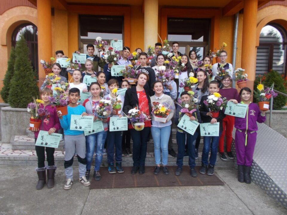 Școala de Ikebana pentru elevii din Șcheia