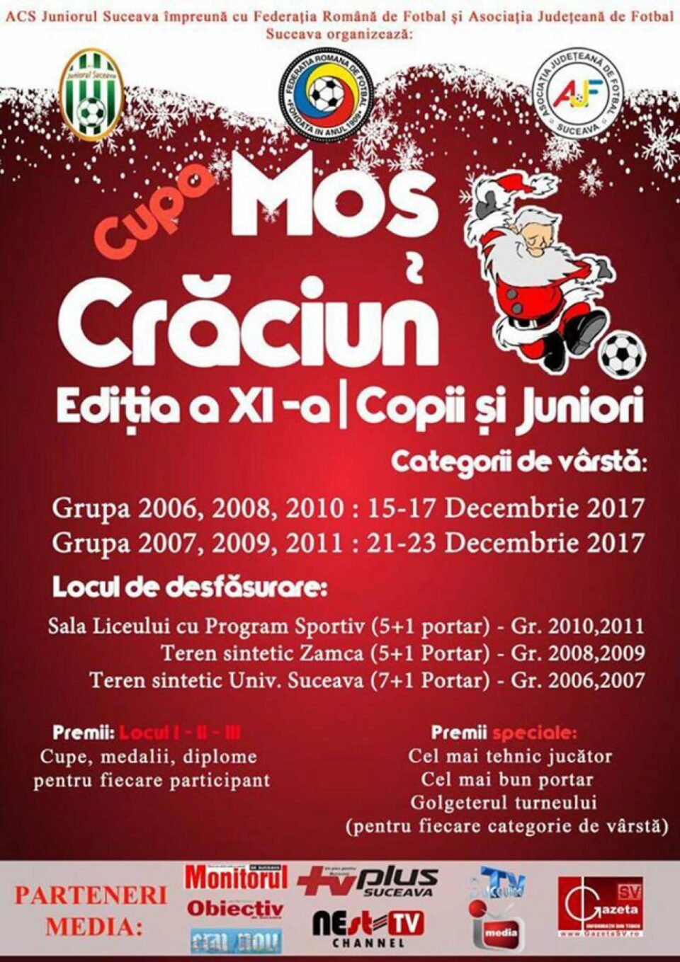 Participare record la Cupa Moș Crăciun