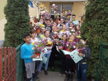 Concurs de aranjamente florale în stil Ikebana