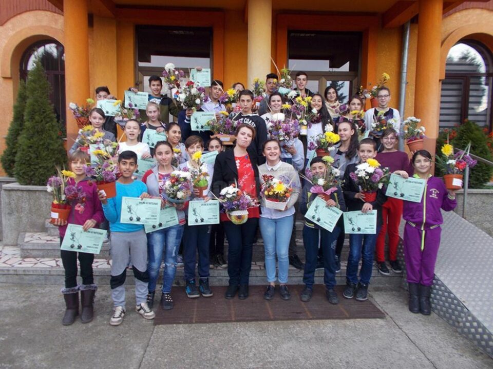 Concurs de aranjamente florale în stil Ikebana