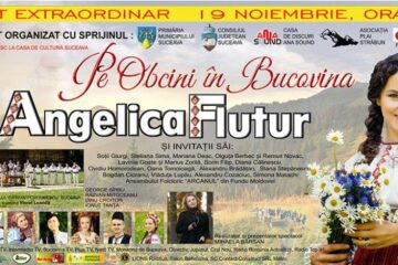 Bucovineanca Angelica Flutur își va lansa cel de-al treilea album, ”Pe Obcini în Bucovina” Bucovineanca Angelica Flutur își va lansa cel de-al treilea album, ”Pe Obcini în Bucovina”