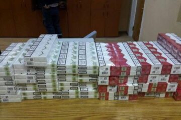 Polițiștii au confiscat aproape 10.000 de bucăți de țigări de contrabandă