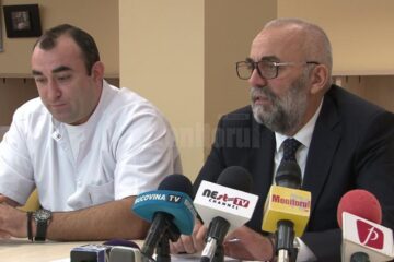 Ing. Dragoș Vicoveanu și managerul Vasile Rîmbu