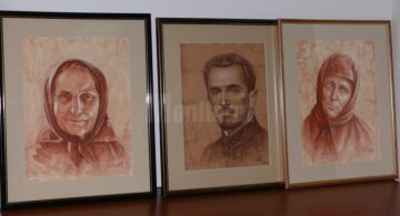 Expoziția itinerantă de grafică „Chipuri în timp - inocență și înțelepciune”