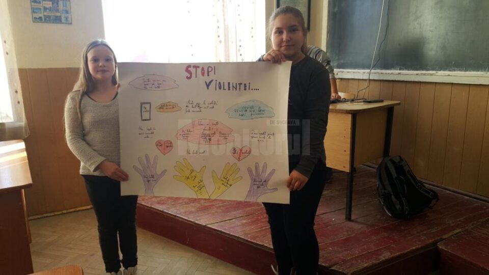 Manifest împotriva violenței școlare