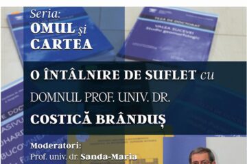 Întâlnire cu profesorul emerit Costică Brânduș, la Biblioteca Universității din Suceava