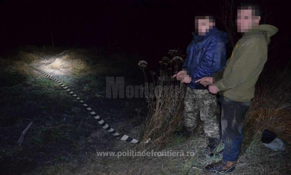 Contrabandiști prinși de polițiștii de frontieră