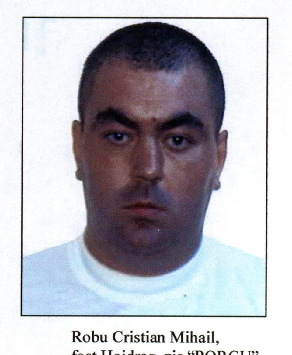 Cristian Mihail Robu, fost Hoidrag, zis „Porcu”, trebuie să stea după gratii 6 ani