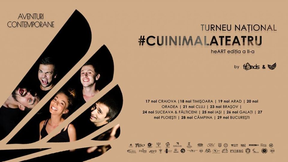 Spectacol de teatru în scop caritabil, vineri, la Suceava și Fălticeni