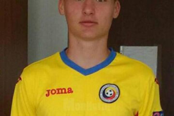Sebi Nechita a debutat la naționala Under 15 a României
