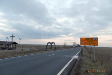 Zona întinsă, în linie dreaptă, îmbie la viteză excesivă