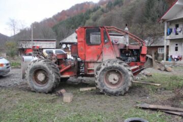 Tractor forestier