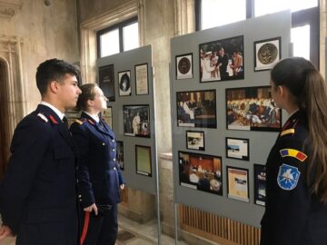 Expoziție în memoria eroului necunoscut, la Colegiul Militar Câmpulung