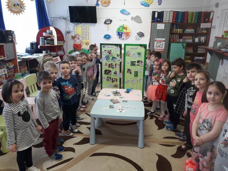 ”Săptămâna Educației Globale”, la Grădinița ”Pinocchio” Fălticeni
