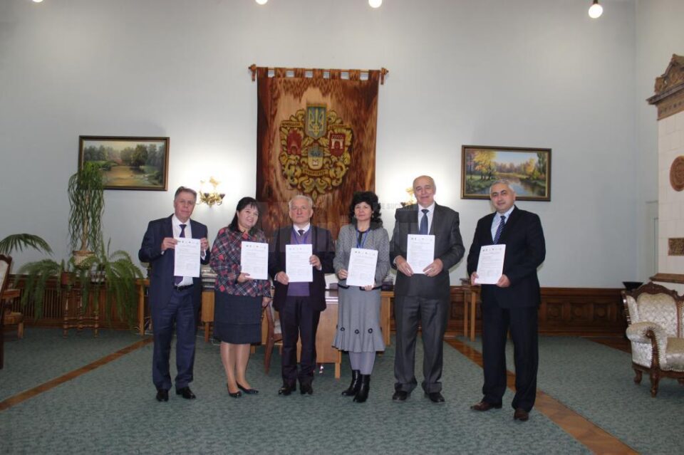 Rectorul USV a preluat președinția Consorțiului Universităților din Republica Moldova – România – Ucraina