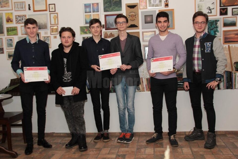 Liceenii premiati