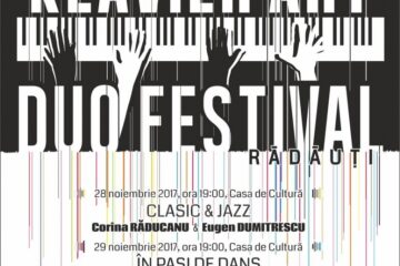 KLAVIER ART DUO FESTIVAL, primul festival de muzică clasică dedicat pianului la patru mâini, la Rădăuți