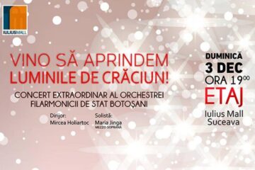 Concert extraordinar al Orchestrei Filarmonicii de Stat Botoșani, la Iulius Mall