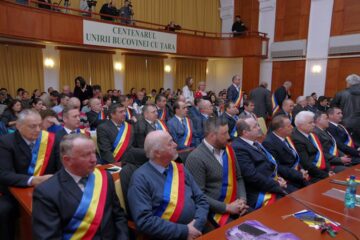 Ședința solemnă a Consiliului Județean organizată de Ziua Bucovinei