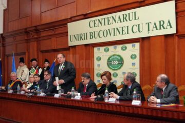 Ședința solemnă a Consiliului Județean organizată de Ziua Bucovinei