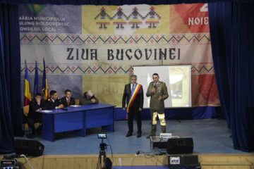 Mihăiță Negură și căpitanul Adrian Ciprian Iriciuc