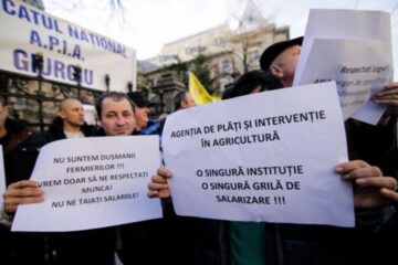 Protestul de la Guvernul României. Foto: Adevărul