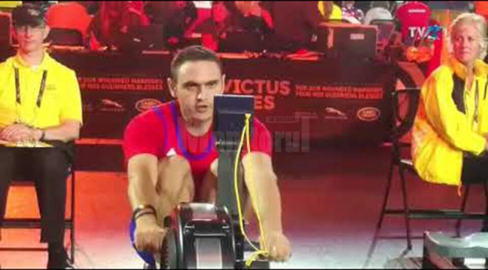 În timpul probei care i-a adus bronzul