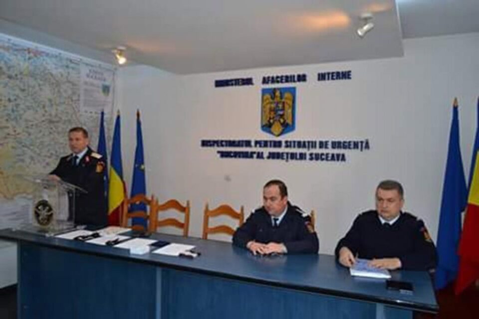 Avansări în grad la ISU „Bucovina” Suceava, cu ocazia Zilei Naționale a României