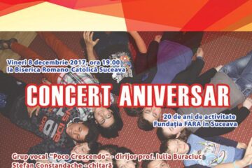 Concert aniversar la Biserica Romano-Catolică Suceava, organizat de Fundația FARA