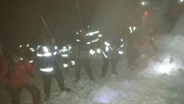 Imagini de la operațiunea de căutare de vineri noapte