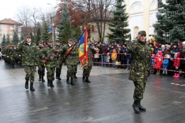 Parada militară organizată la Suceava de Ziua Națională a României