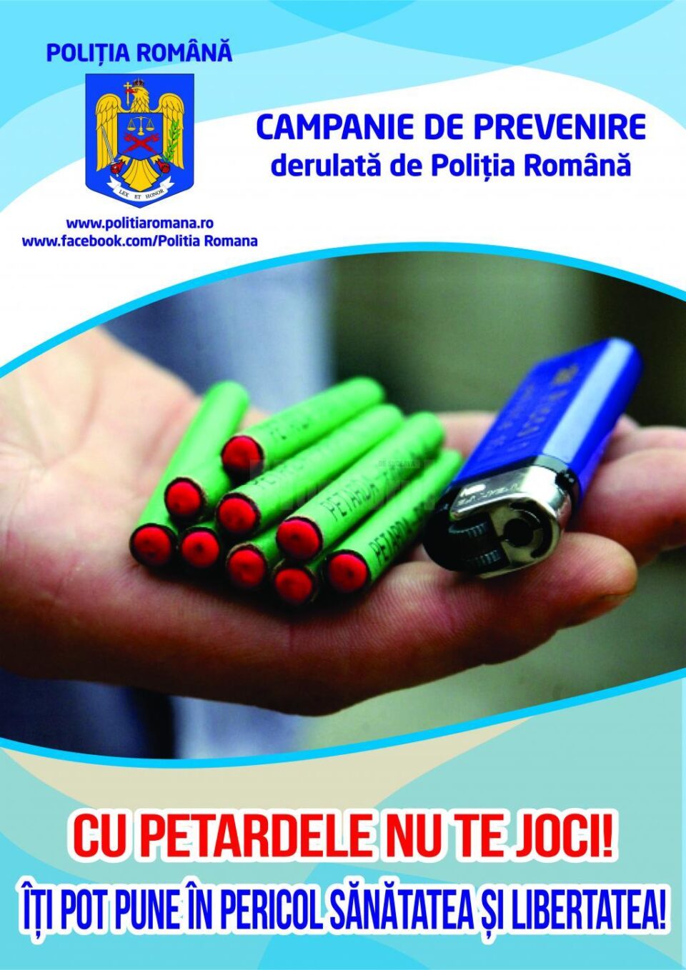 Controale în piețe, târguri și centre comerciale pentru respectarea legislației privind obiectele pirotehnice