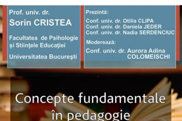 „Concepte fundamentale în pedagogie”, conferință și lansare de carte