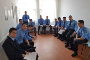 Elevii jandarmi au donat sânge