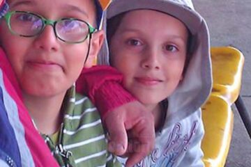 Dafin Junior Băcilă, copilul care a fost omorât pe trecerea de pietoni, împreună cu fratele său mai mic, Laur Dominic