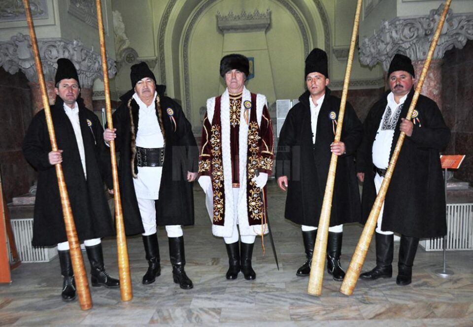 Delegația Cetății de Scaun a Sucevei, condusă de Petrea Dulgheru